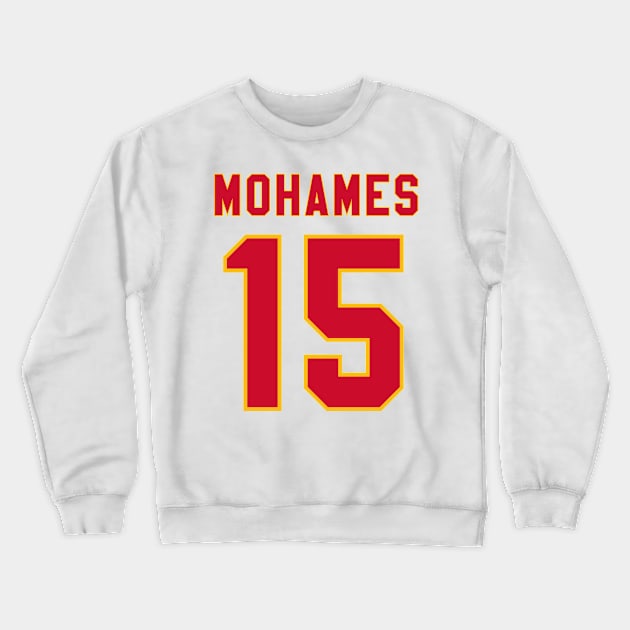 mahomes 15 Crewneck Sweatshirt by trendcrafters